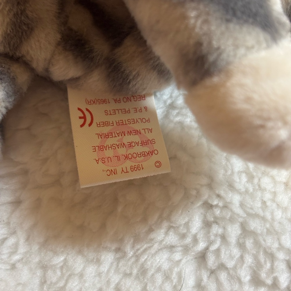 Ty Beanie Babies “Silver” Cat. Retired and collectible. Retired - Picture 6 of 8